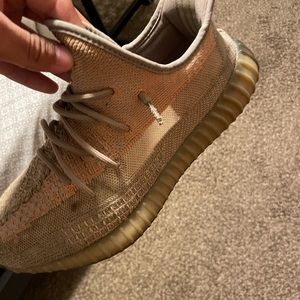 I have this Yeezys size 11 they used in good conditions